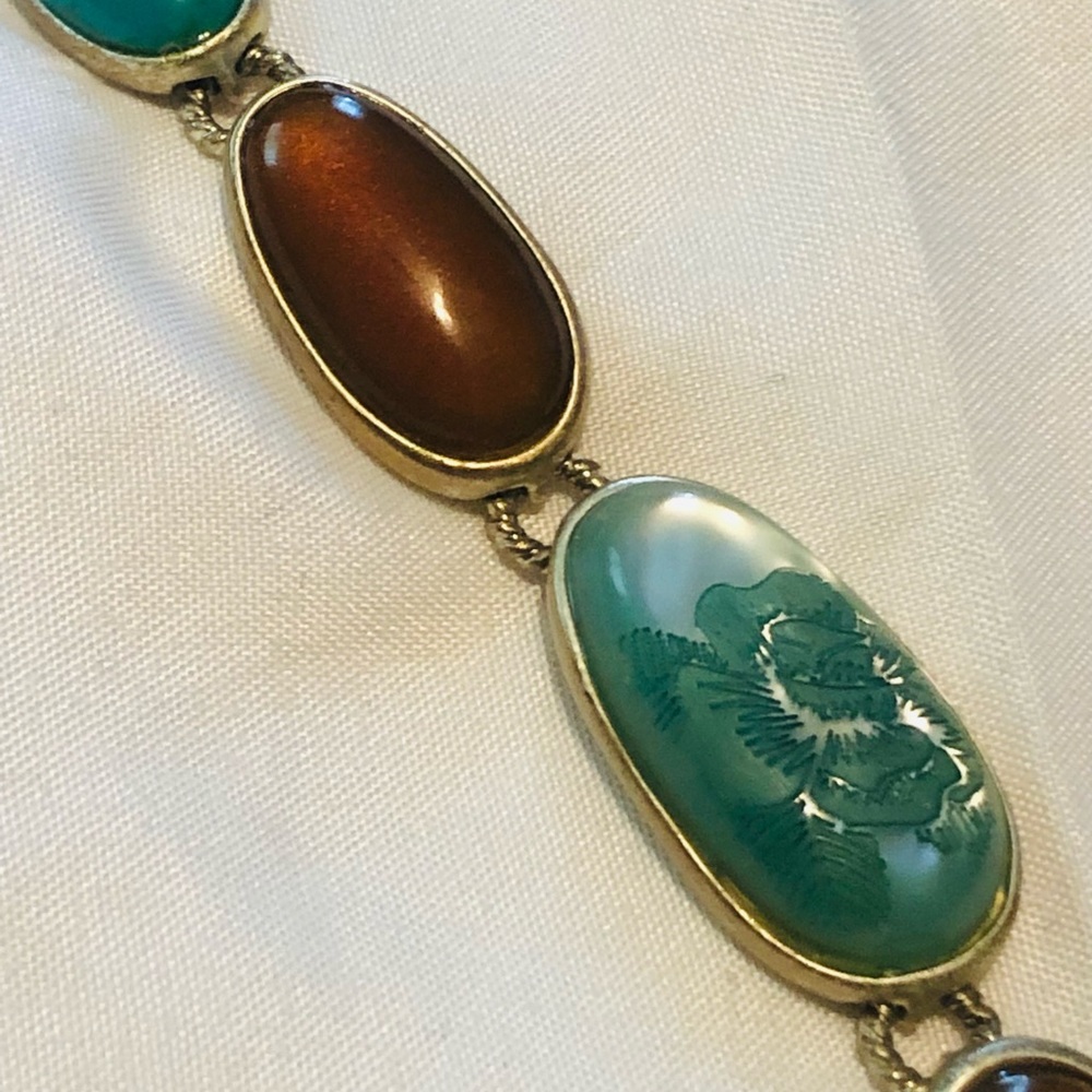 Statement Gemstone Necklace - Picture 8 of 9